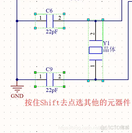 Altium Designer 18 速成实战 第三部分 原理图的绘制 （六）元件的选择、移动、旋转及镜像_Altium Designer 18 =_02